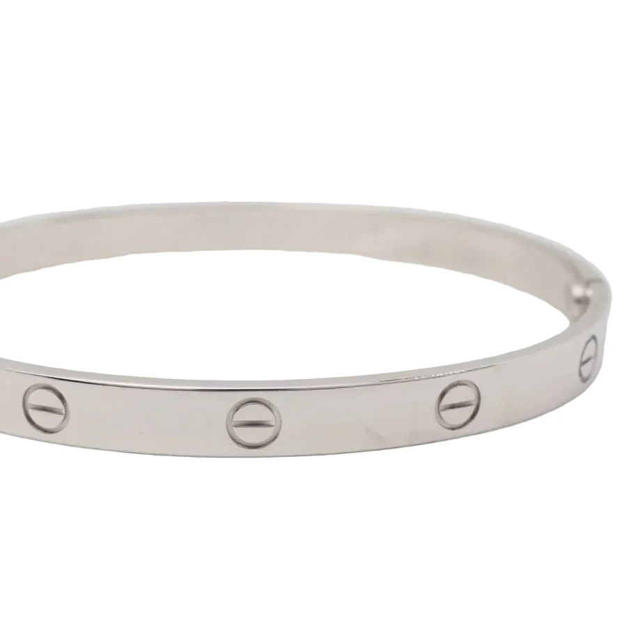 Bracelet Jonc CARTIER "Love" en or blanc