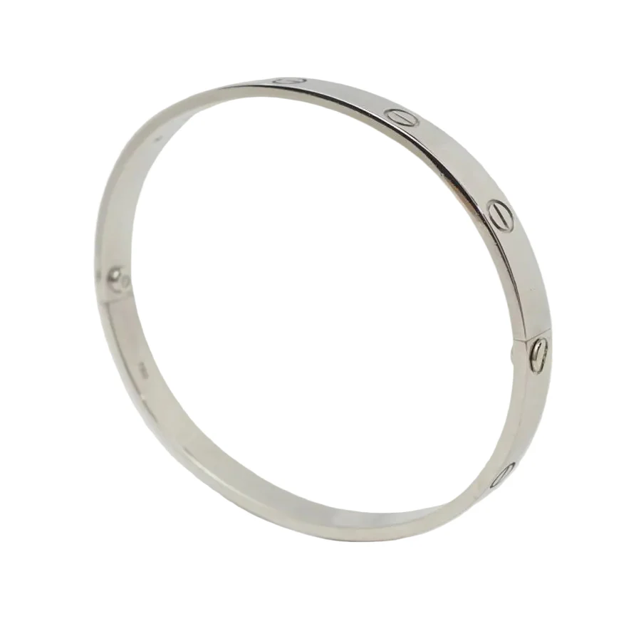 Bracelet Jonc CARTIER "Love" en or blanc - Image 6