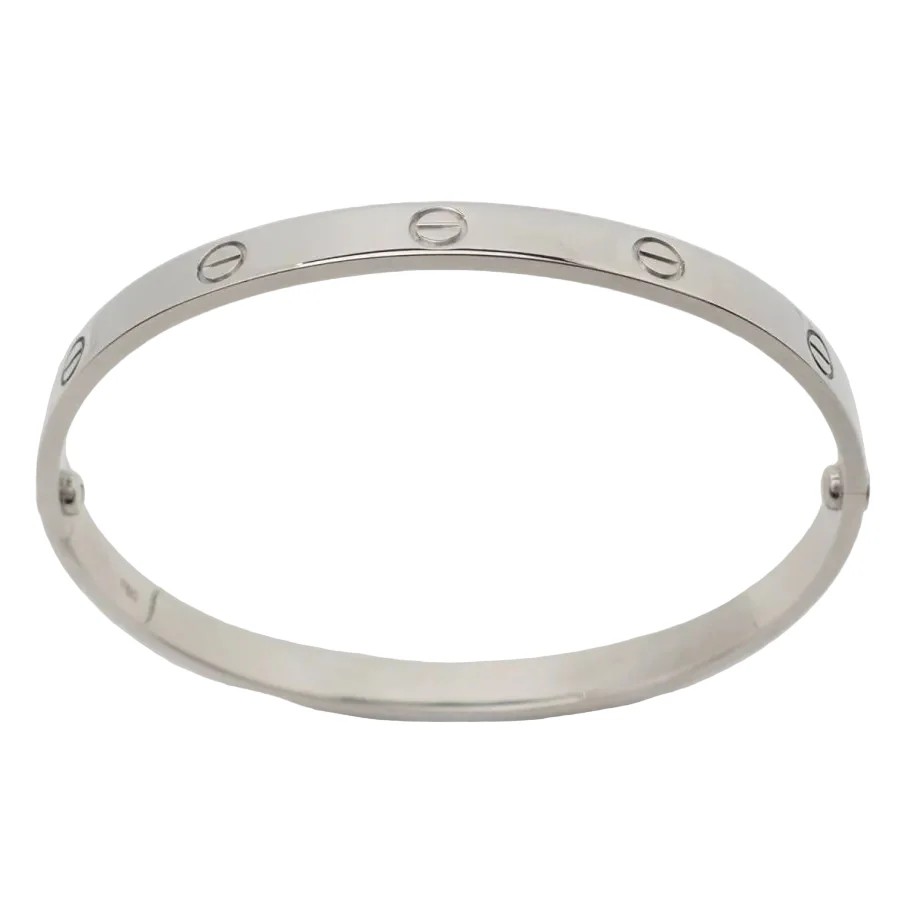 Bracelet Jonc CARTIER "Love" en or blanc - Image 8