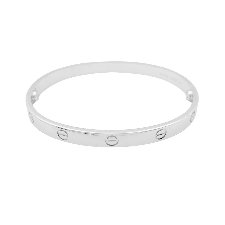 Bracelet Cartier "Love" or blanc. - Image 3