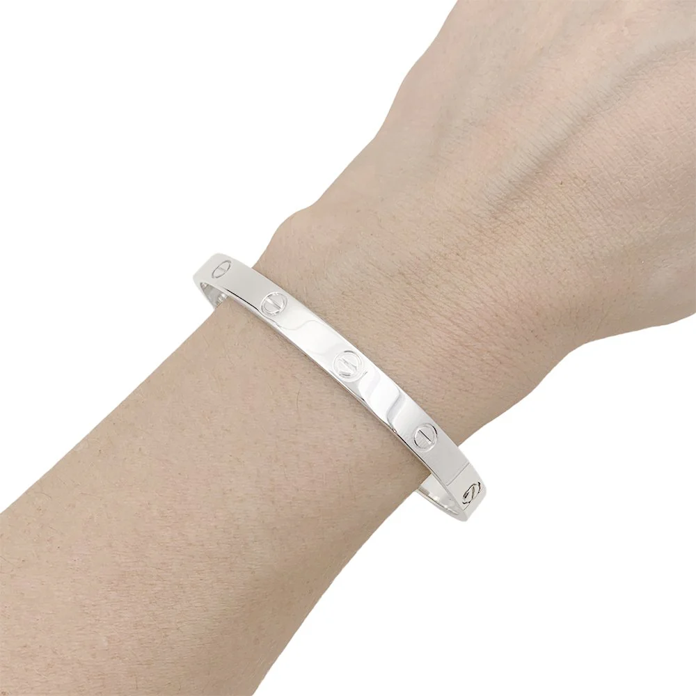 Bracelet Cartier "Love" or blanc. - Image 5