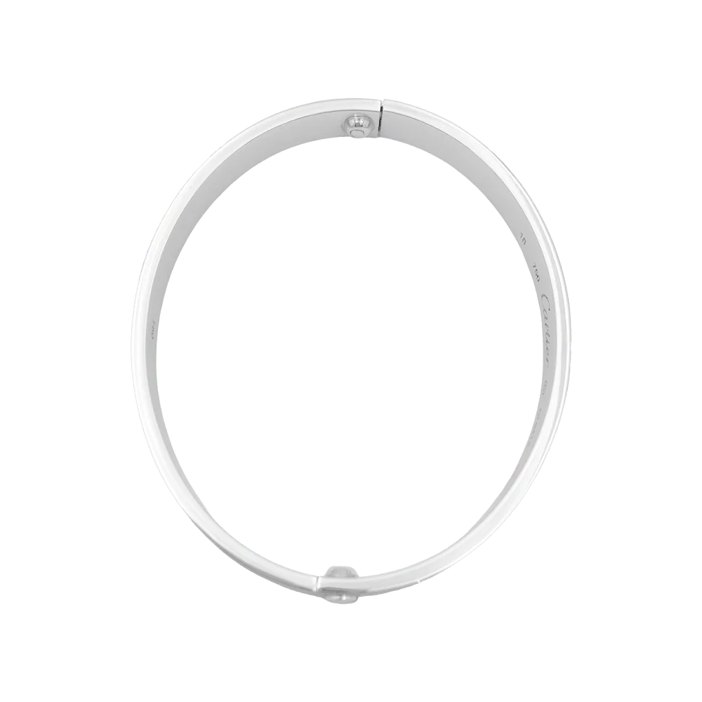 Bracelet Jonc CARTIER "Love" en or blanc - Image 5