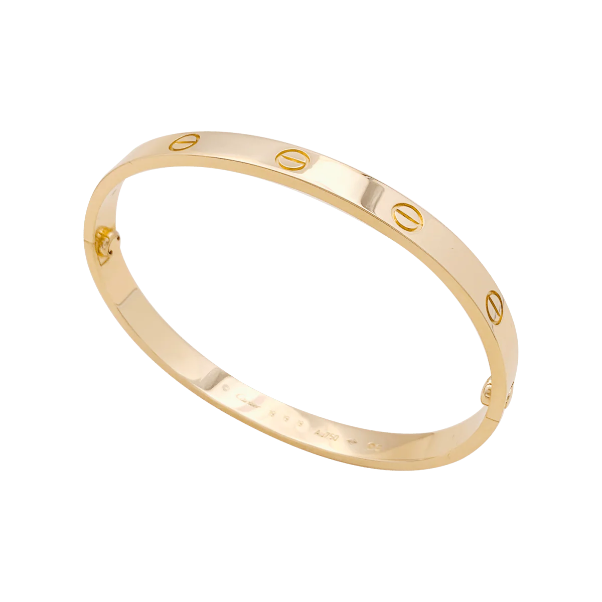 Bracelet Jonc CARTIER "Love" en or jaune - Image 4