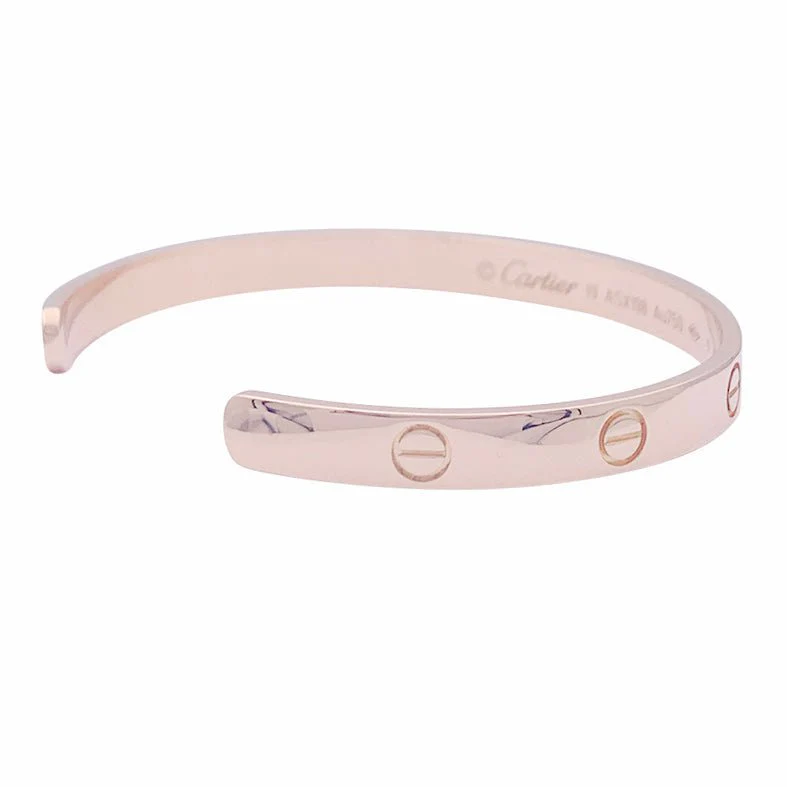 Bracelet CARTIER "Love" en or rose - Image 3