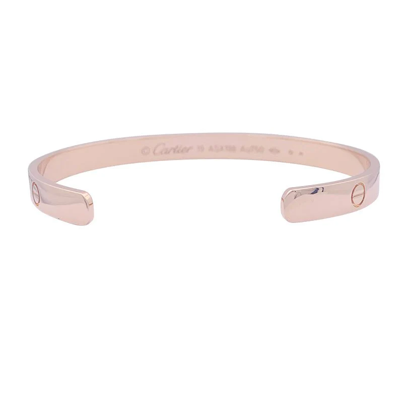 Bracelet CARTIER "Love" en or rose - Image 4