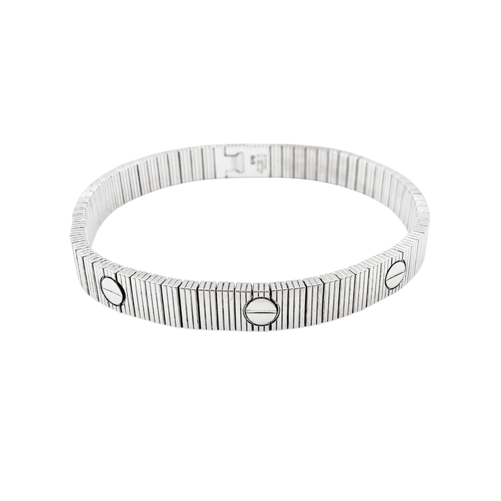 Bracelet Souple CARTIER "Love Unlimited Souple" en or blanc