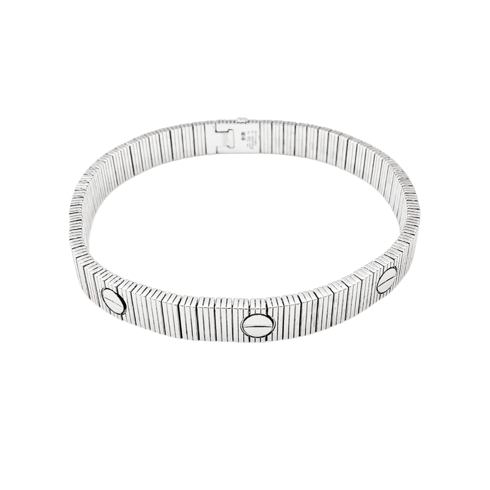 Bracelet Souple CARTIER "Love Unlimited Souple" en or blanc - Image 3