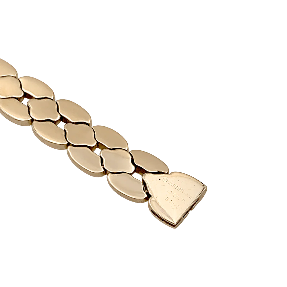 Bracelet Maille CARTIER "Margot" en or jaune - Image 5