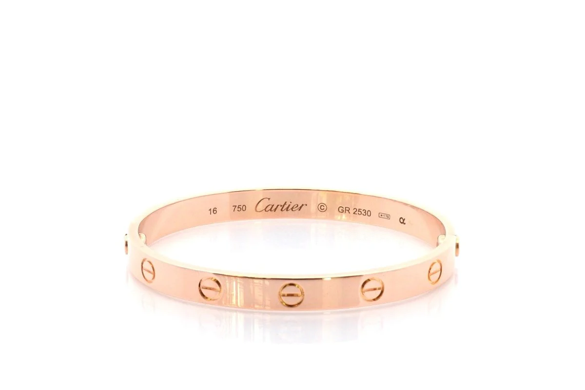 Bracelet CARTIER "Love" en or rose