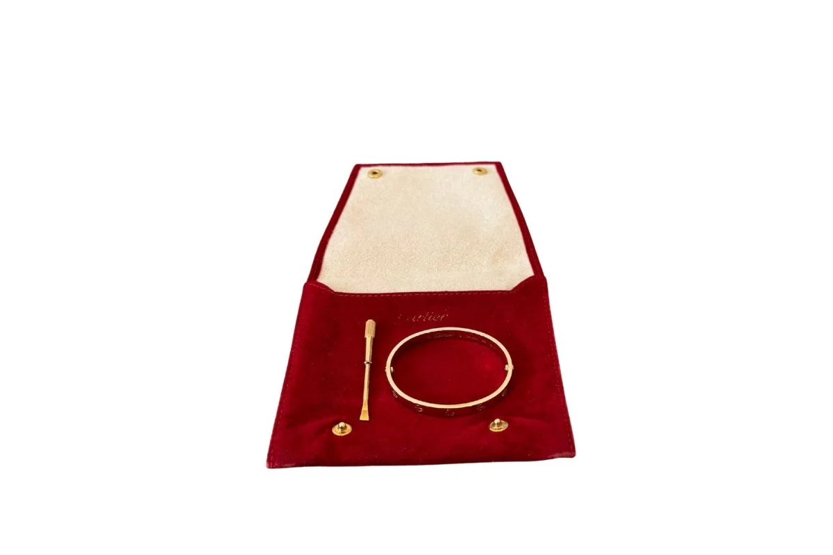 Bracelet CARTIER "Love" en or rose - Image 4