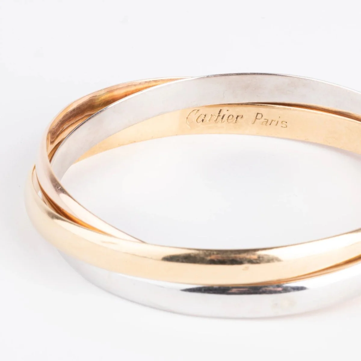 Bracelet  de la Maison Cartier modèle Trinity 3 ors - Image 3