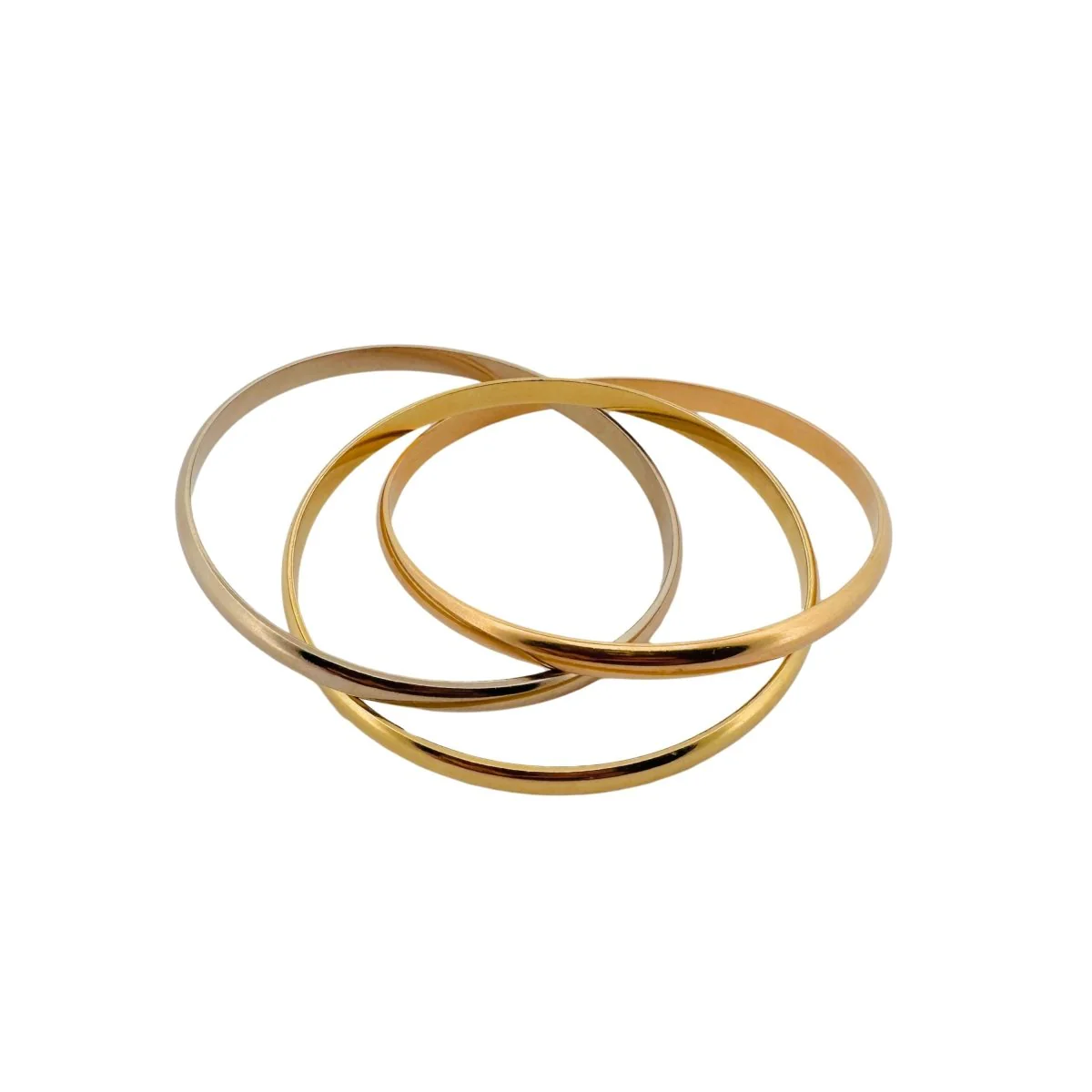 Bracelet Jonc CARTIER "Trinity" MM en 3 ors - Image 2