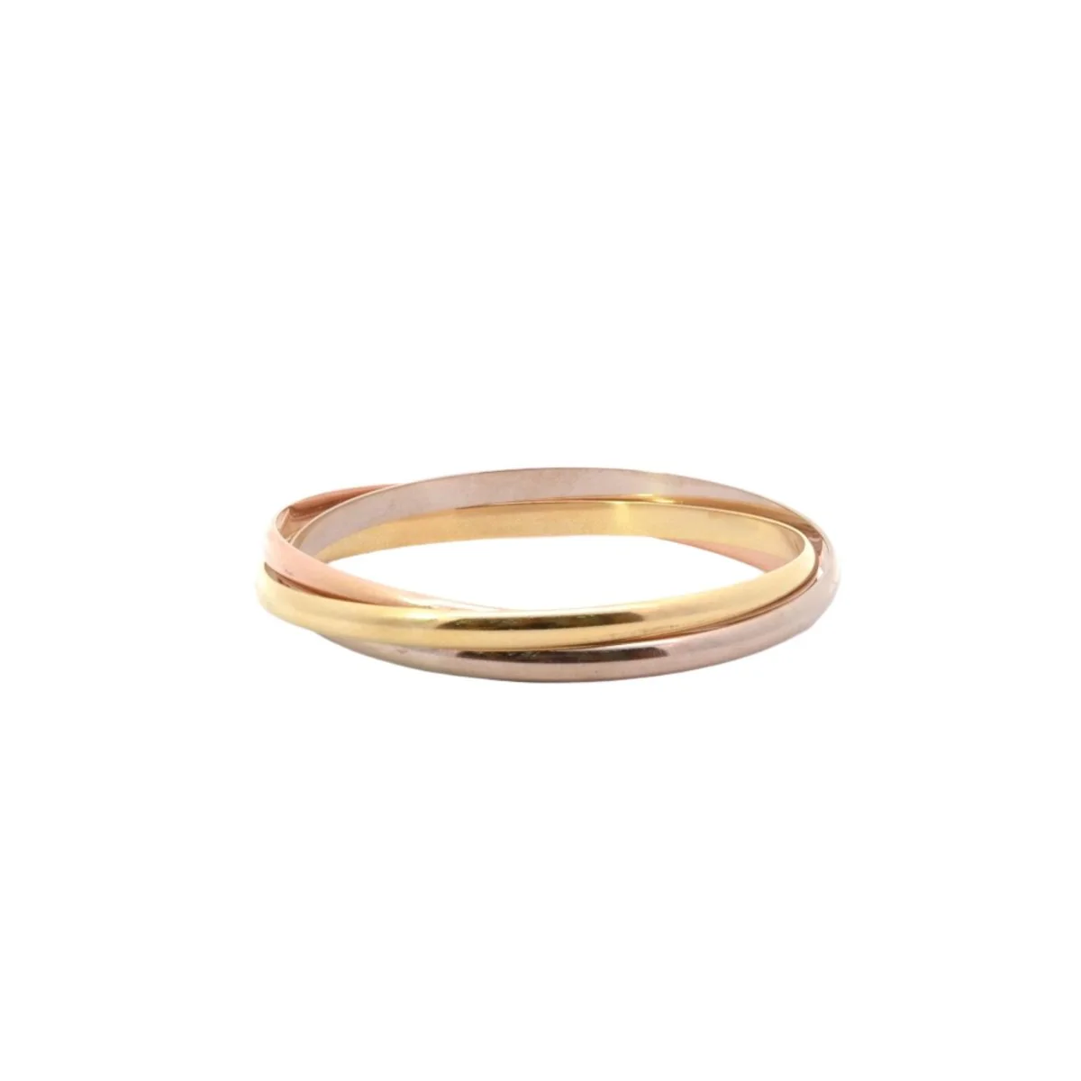 Bracelet Jonc CARTIER "Trinity" trois ors - Image 2