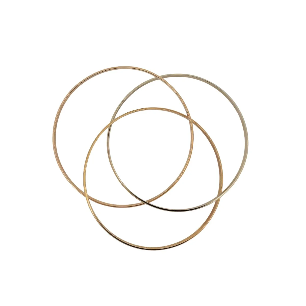 Bracelet CARTIER Trinity trois ors - Image 4