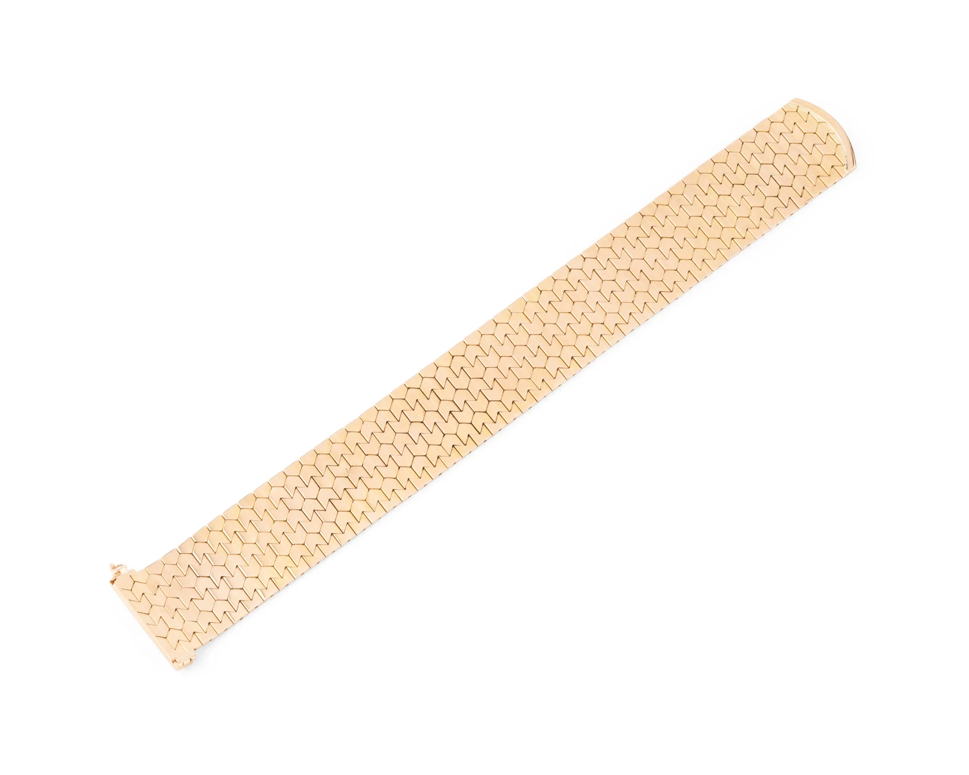 Bracelet Ceinture en or jaune et rubis - Image 4