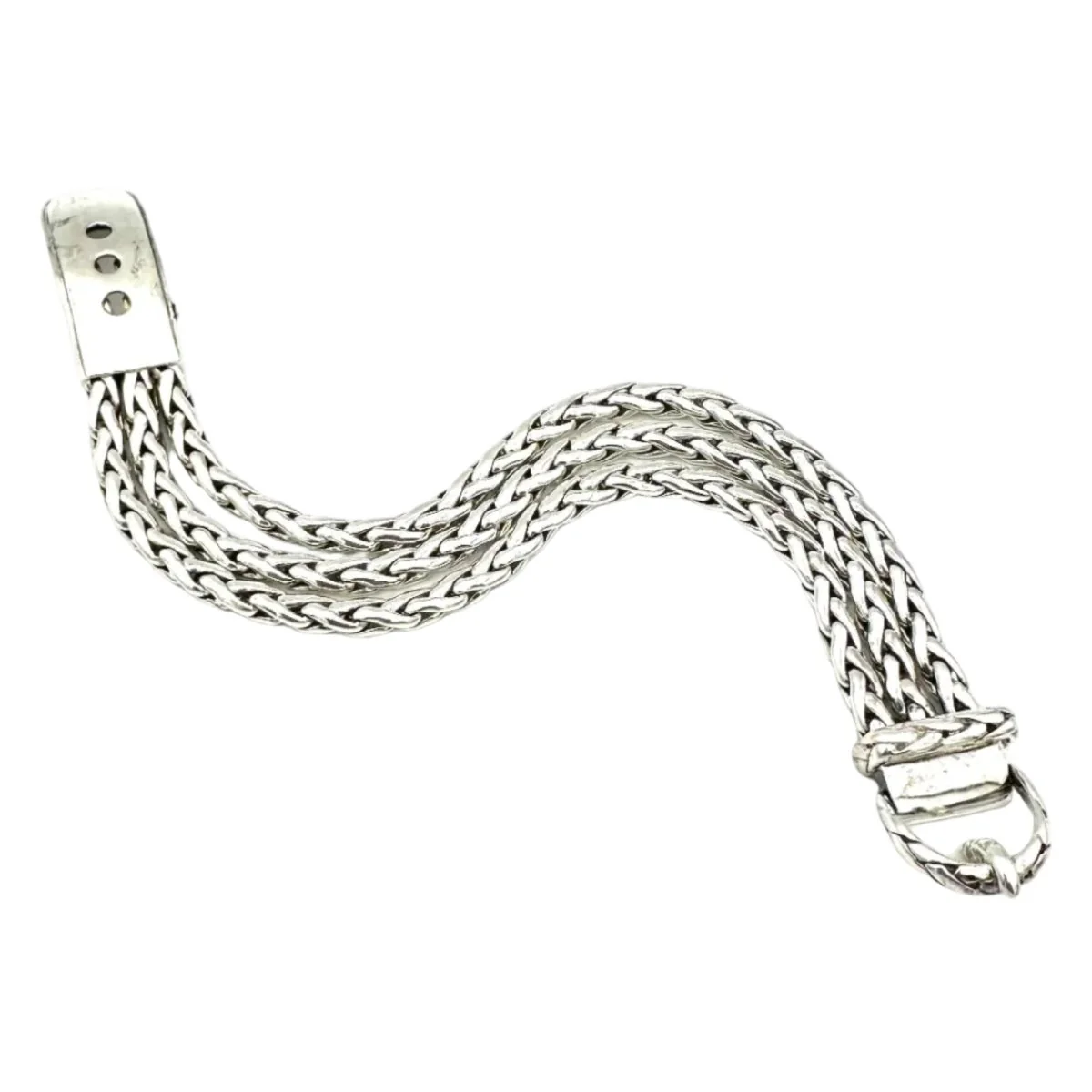 Bracelet Ceinture HERMÈS "Diane" en argent