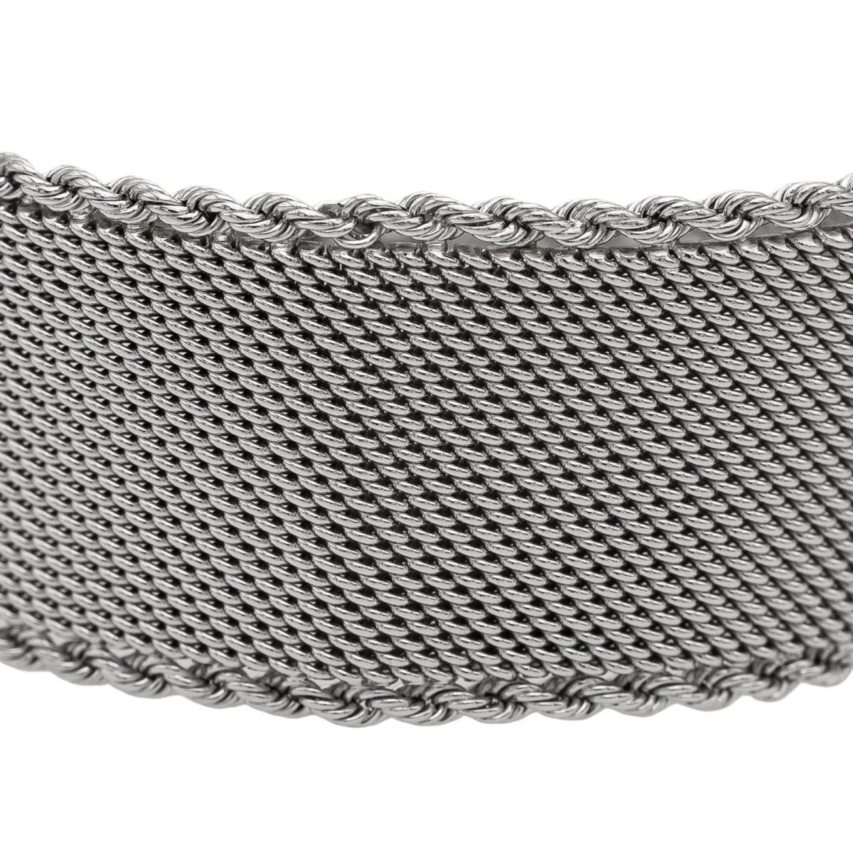 Bracelet Ceinture Or blanc - Image 4