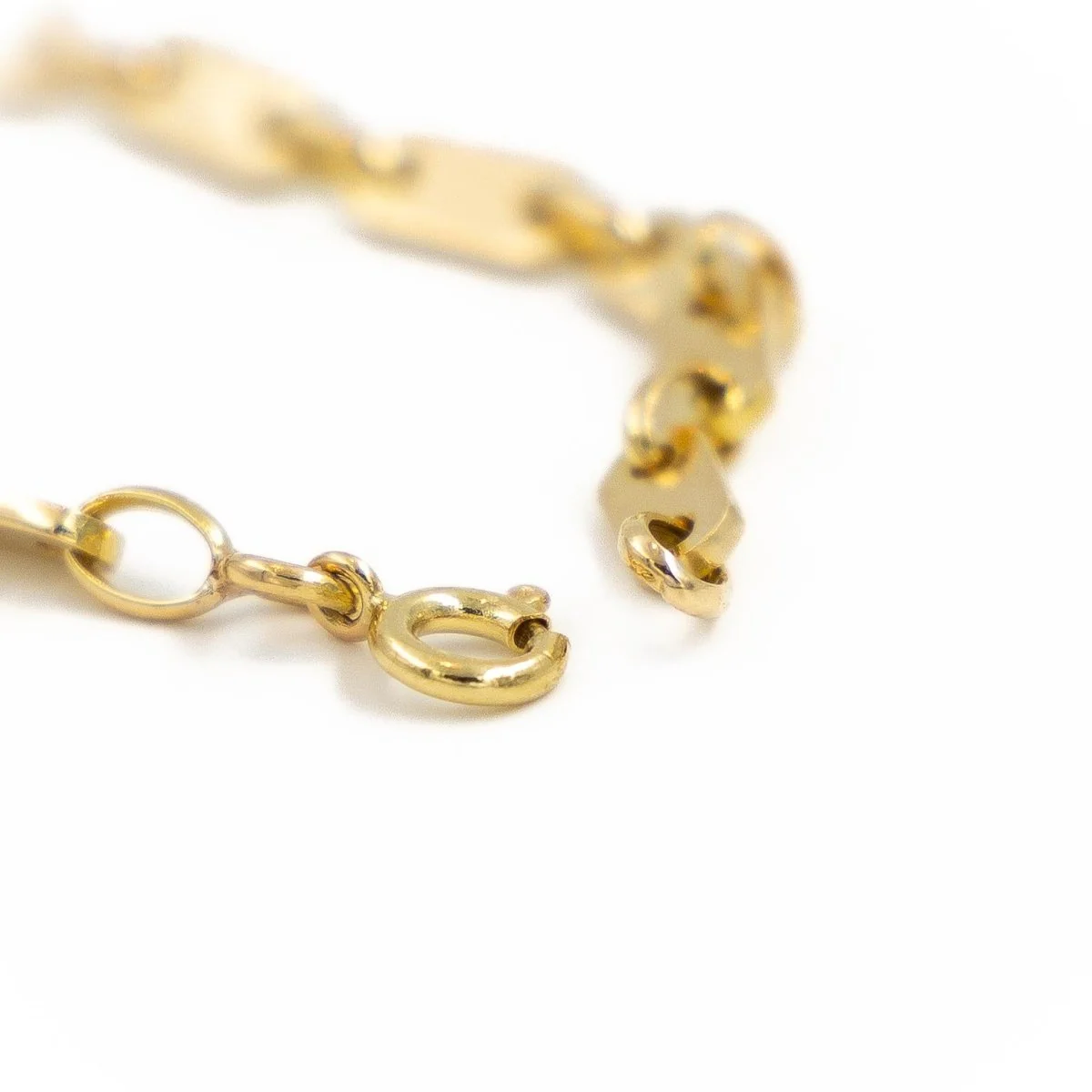 Bracelet Gourmette en or jaune - Image 4