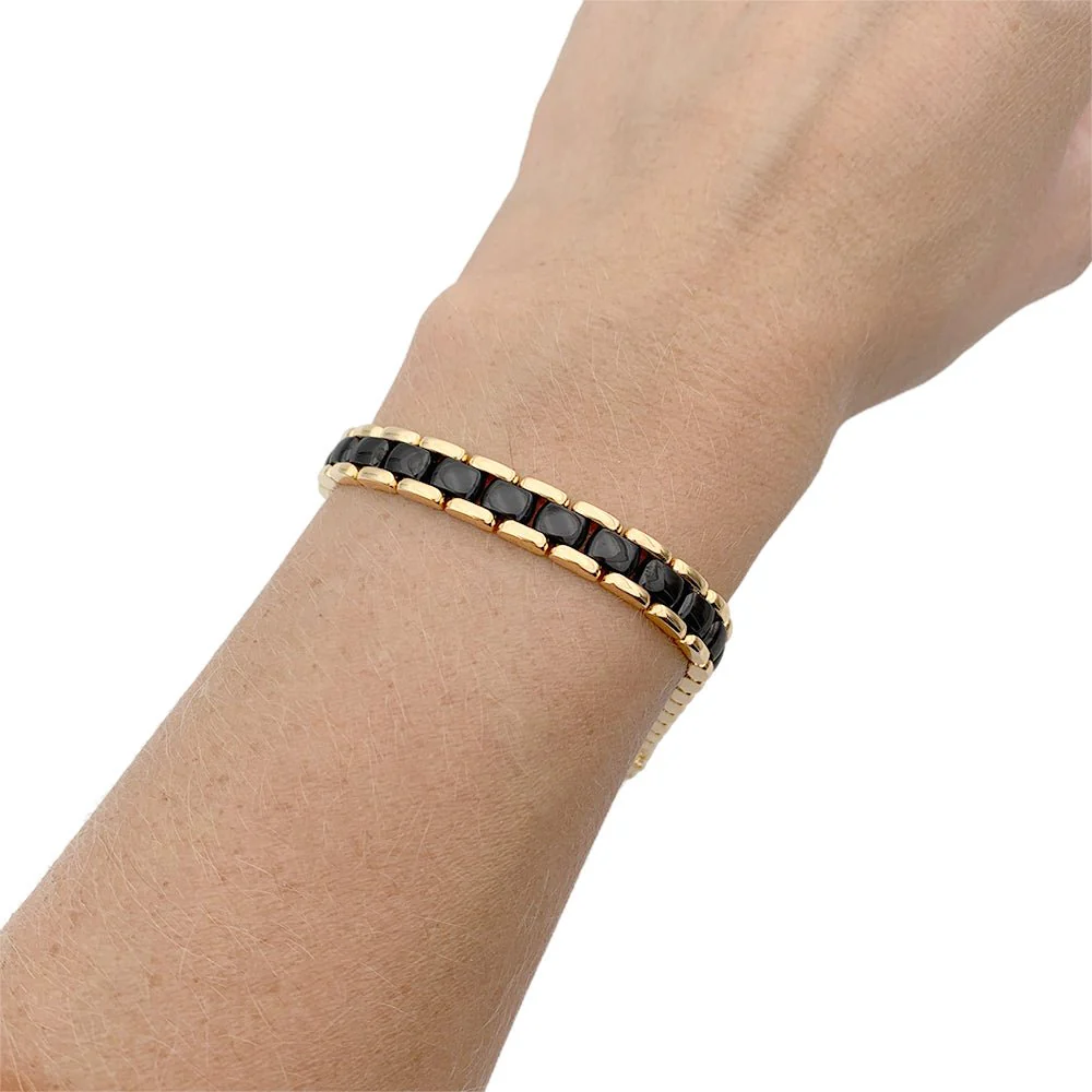 Bracelet CHANEL "Ultra" en or jaune et céramique - Image 2