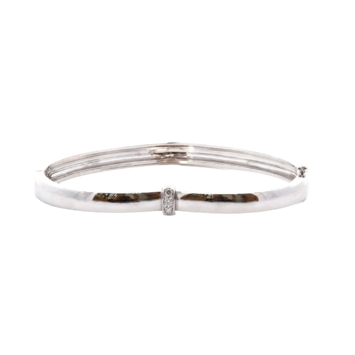 Bracelet PIAGET, "coeur" en or blanc et diamants