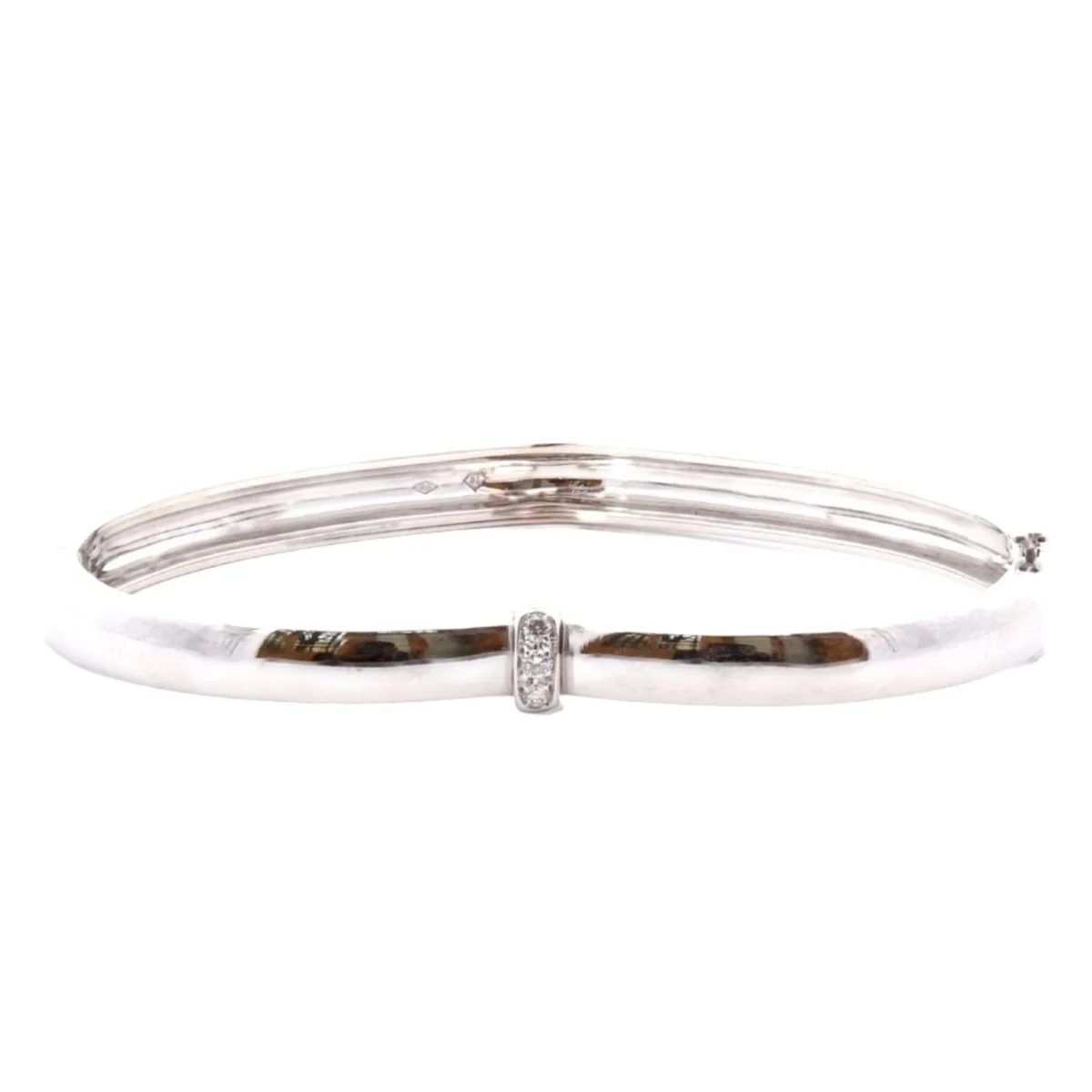 Bracelet PIAGET, "coeur" en or blanc et diamants - Image 2