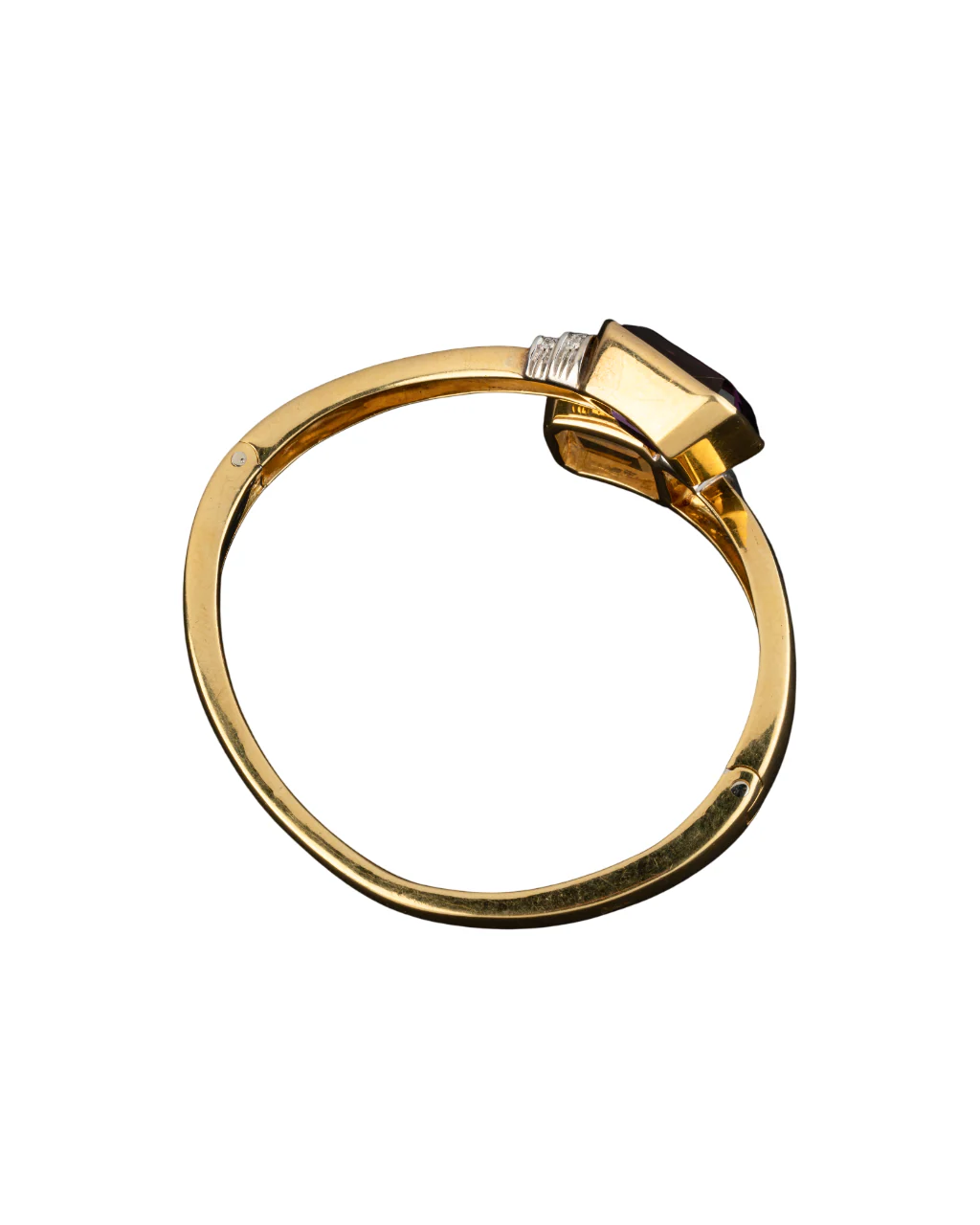 Bracelet DAMIANI en or jaune, topaze, améthyste et diamants - Image 3