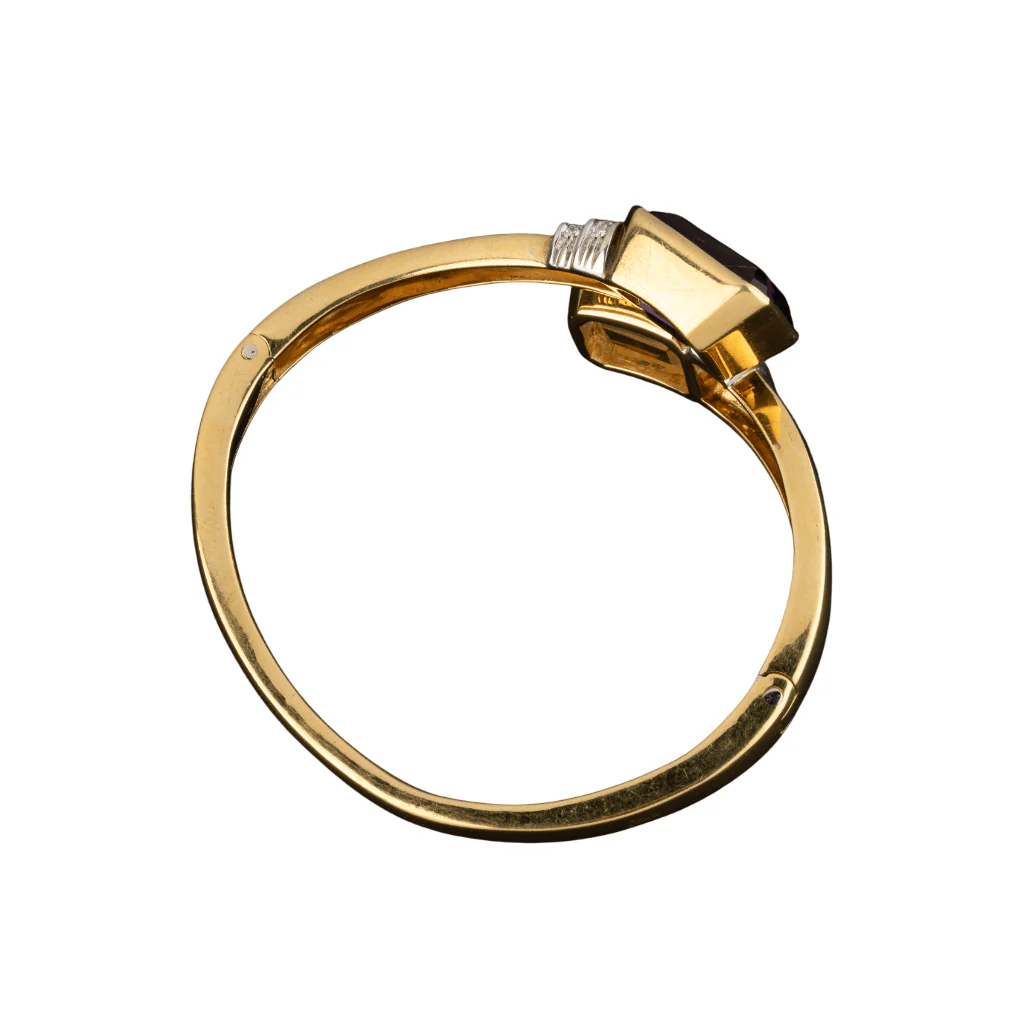 Bracelet DAMIANI en or jaune, topaze, améthyste et diamants - Image 6