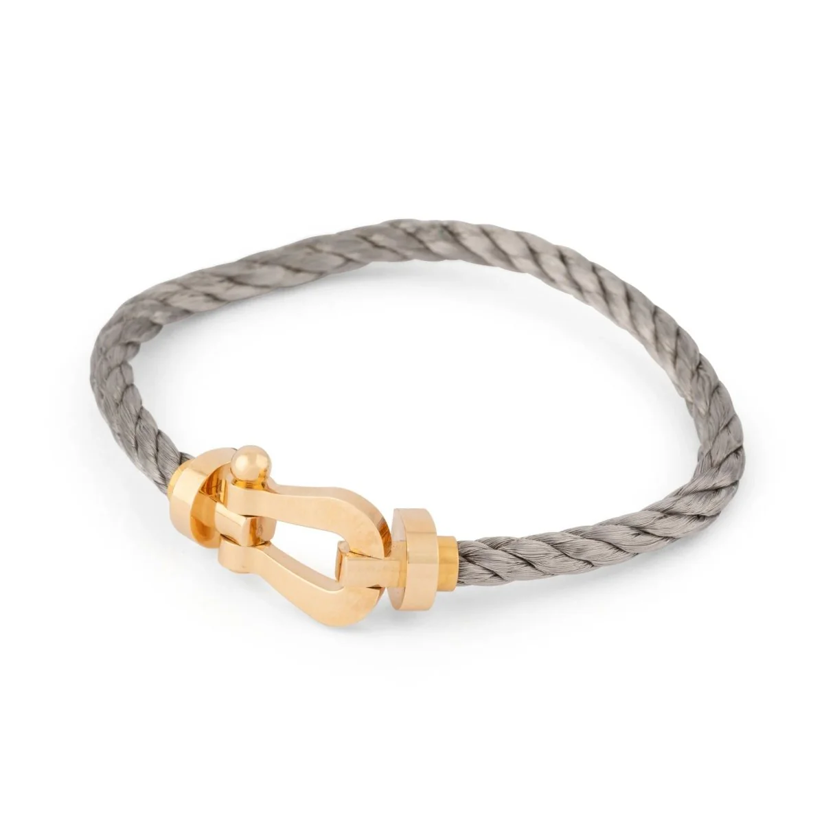 Bracelet de la maison Fred force 10 en or et acier - Image 4