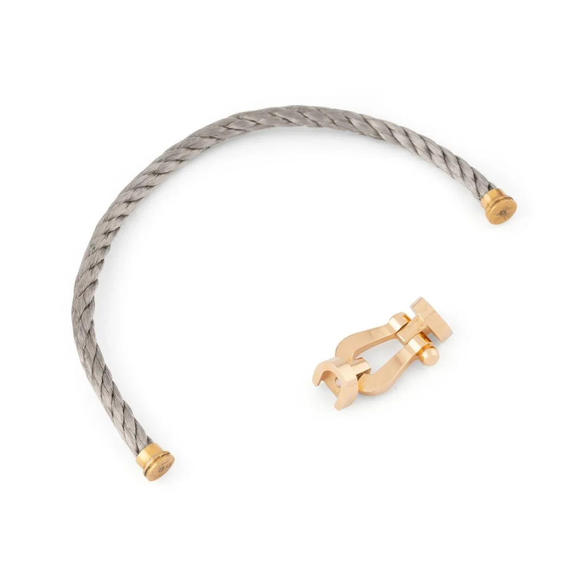 Bracelet de la maison Fred force 10 en or et acier - Image 7