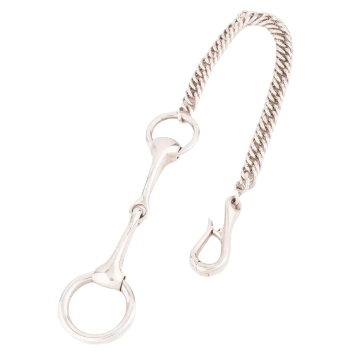 Bracelet de la maison Hermès en argent modèle Mors