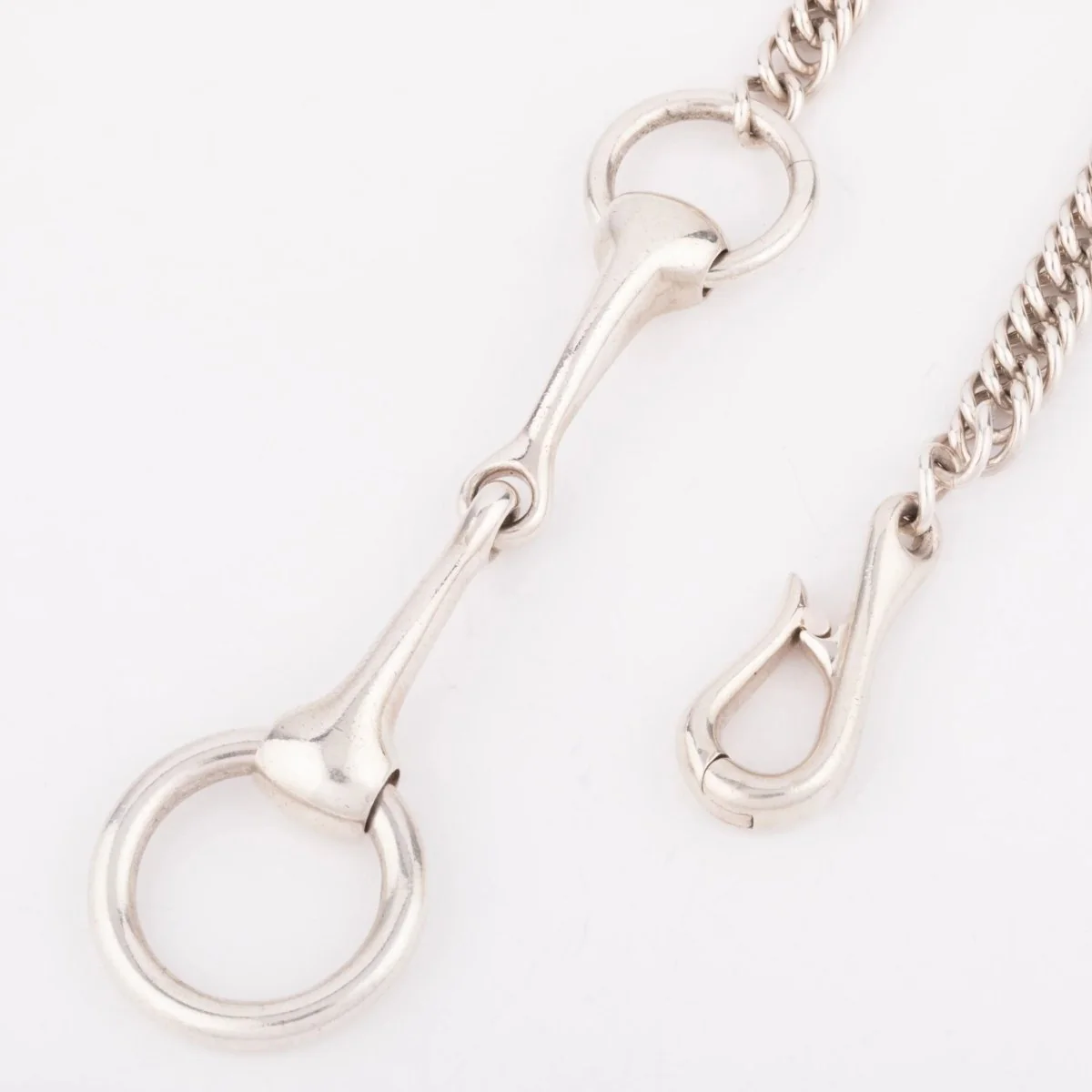 Bracelet de la maison Hermès en argent modèle Mors - Image 2