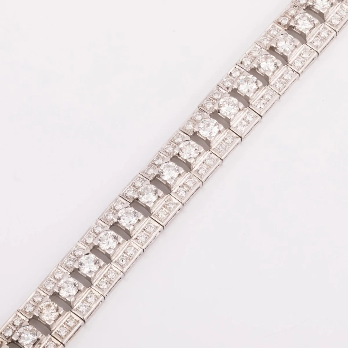 Bracelet diamant en or gris - Image 4