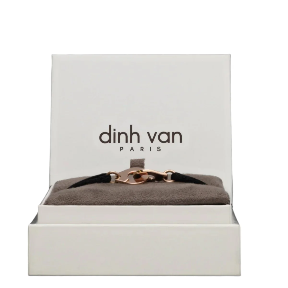 Bracelet Dinh Van Menottes R10 en or rose - Image 3