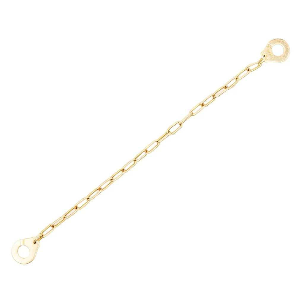 Bracelet Maille DINH VAN "Menottes R12" en or jaune - Image 4