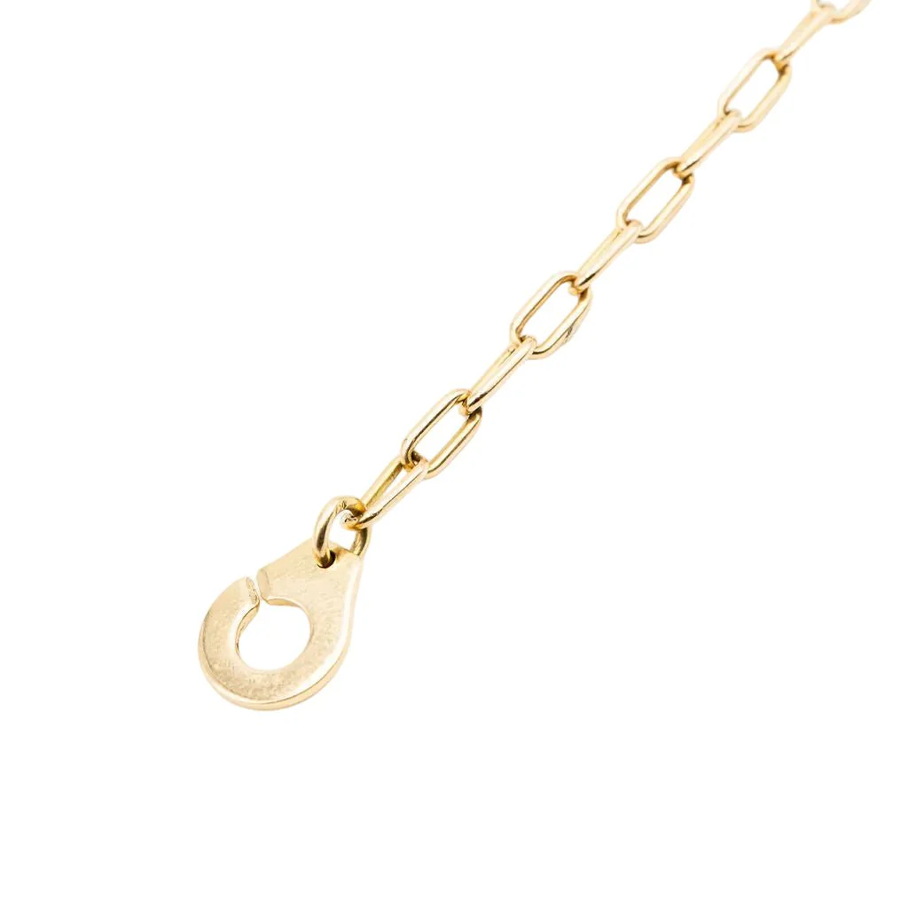 Bracelet Maille DINH VAN "Menottes R12" en or jaune - Image 5