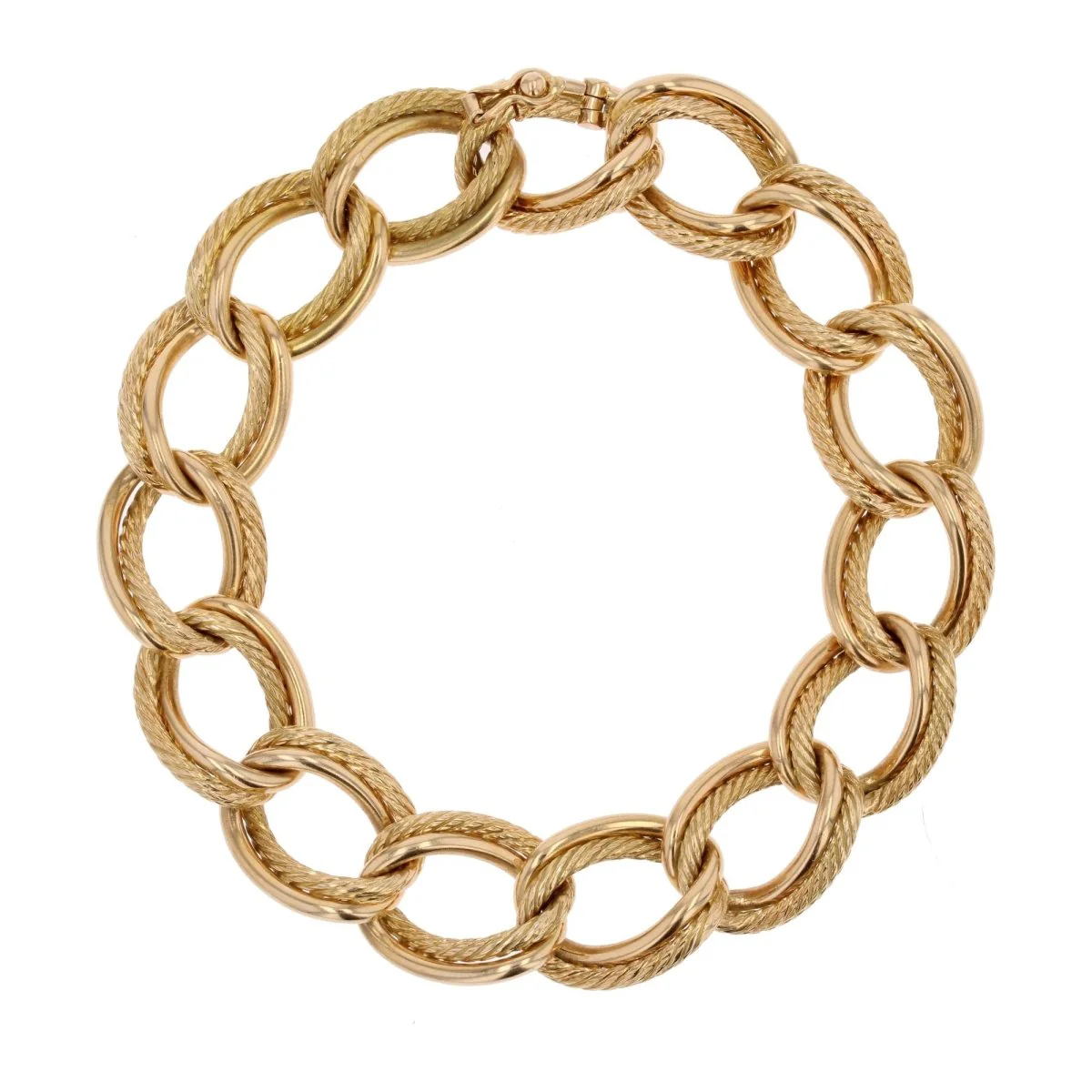 Bracelet Maille en or jaune