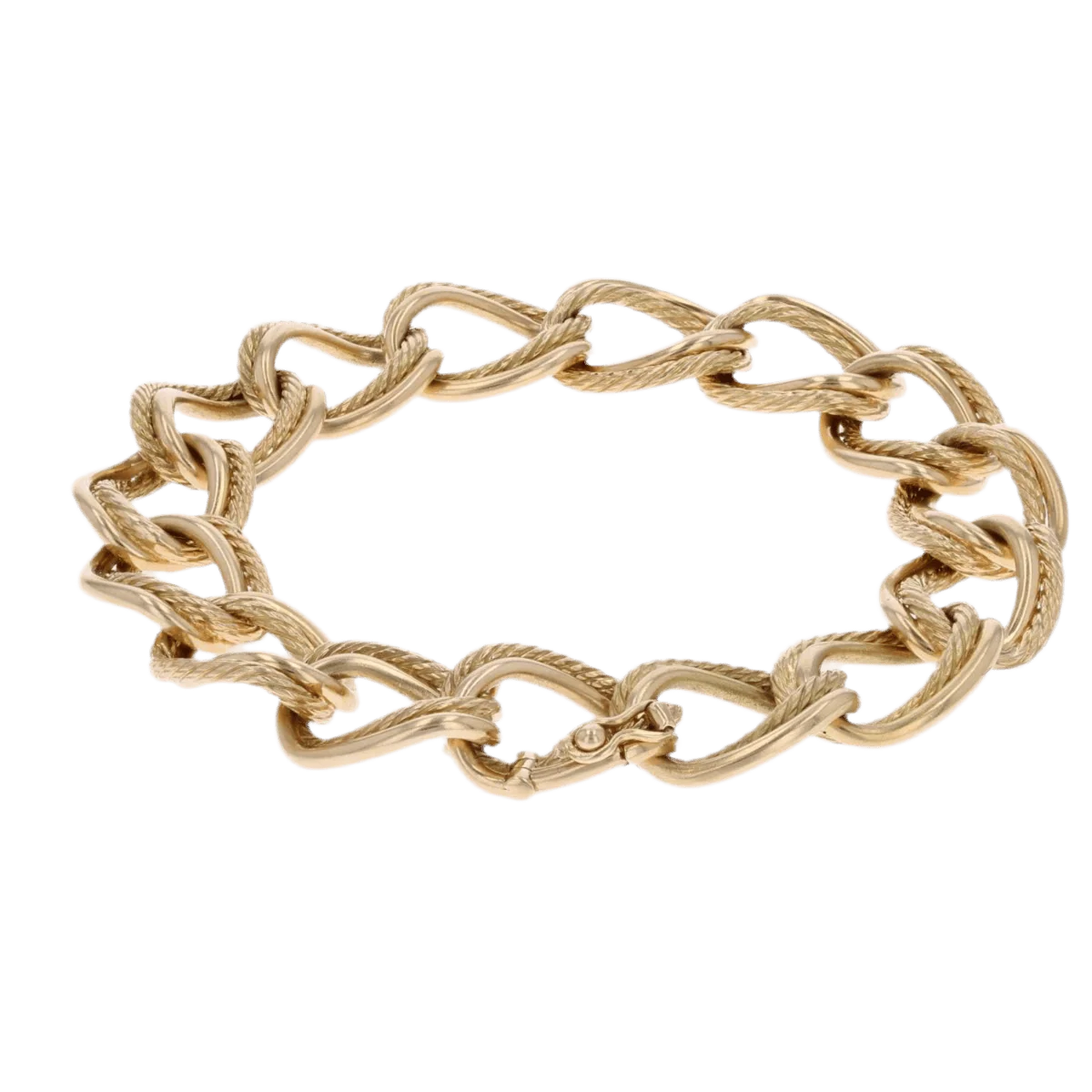 Bracelet Maille en or jaune - Image 3