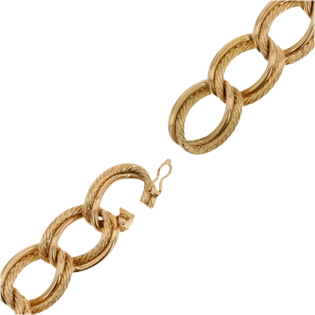 Bracelet Maille en or jaune - Image 4