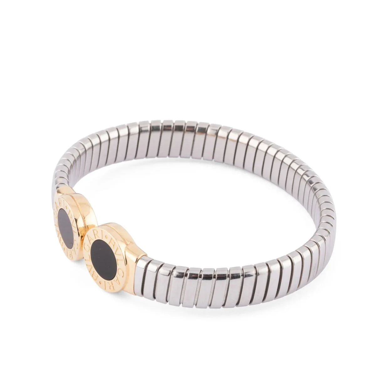 Bracelet en or et acier de la maison Bvlgari - Image 3