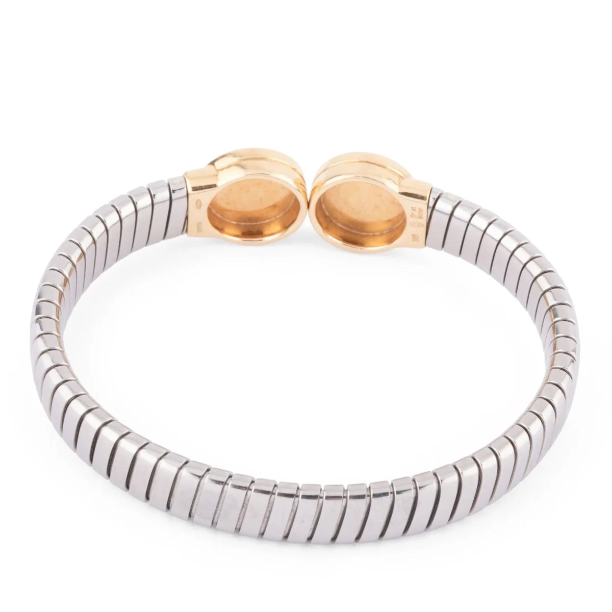 Bracelet en or et acier de la maison Bvlgari - Image 4