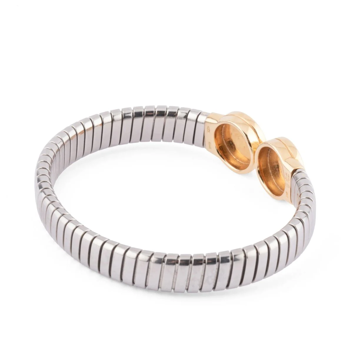 Bracelet en or et acier de la maison Bvlgari - Image 5