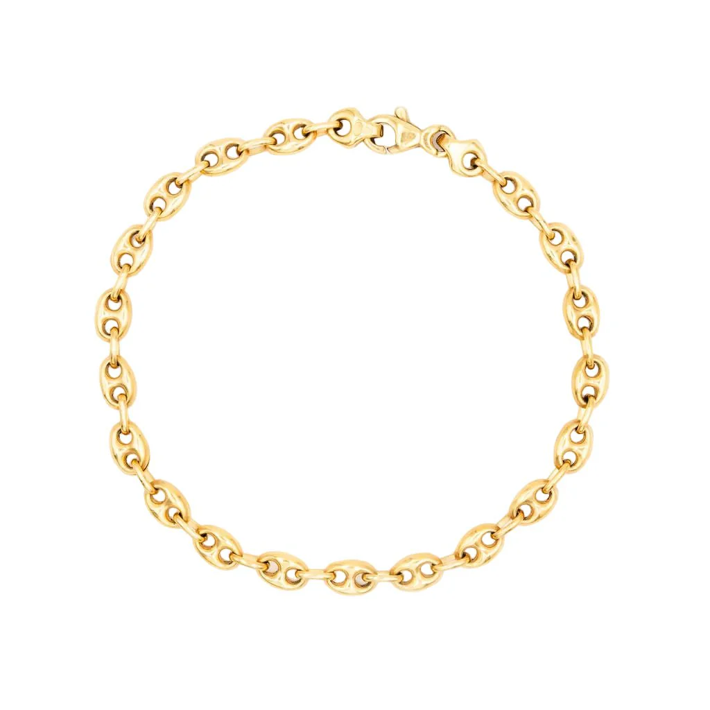 Bracelet Maille en or jaune