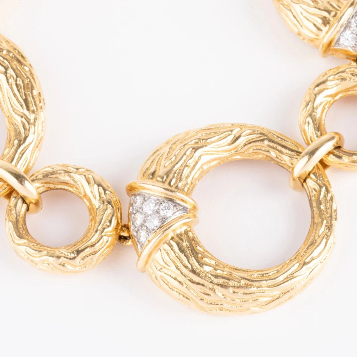 Bracelet en or jaune et diamants de la maison Boucheron - Image 5