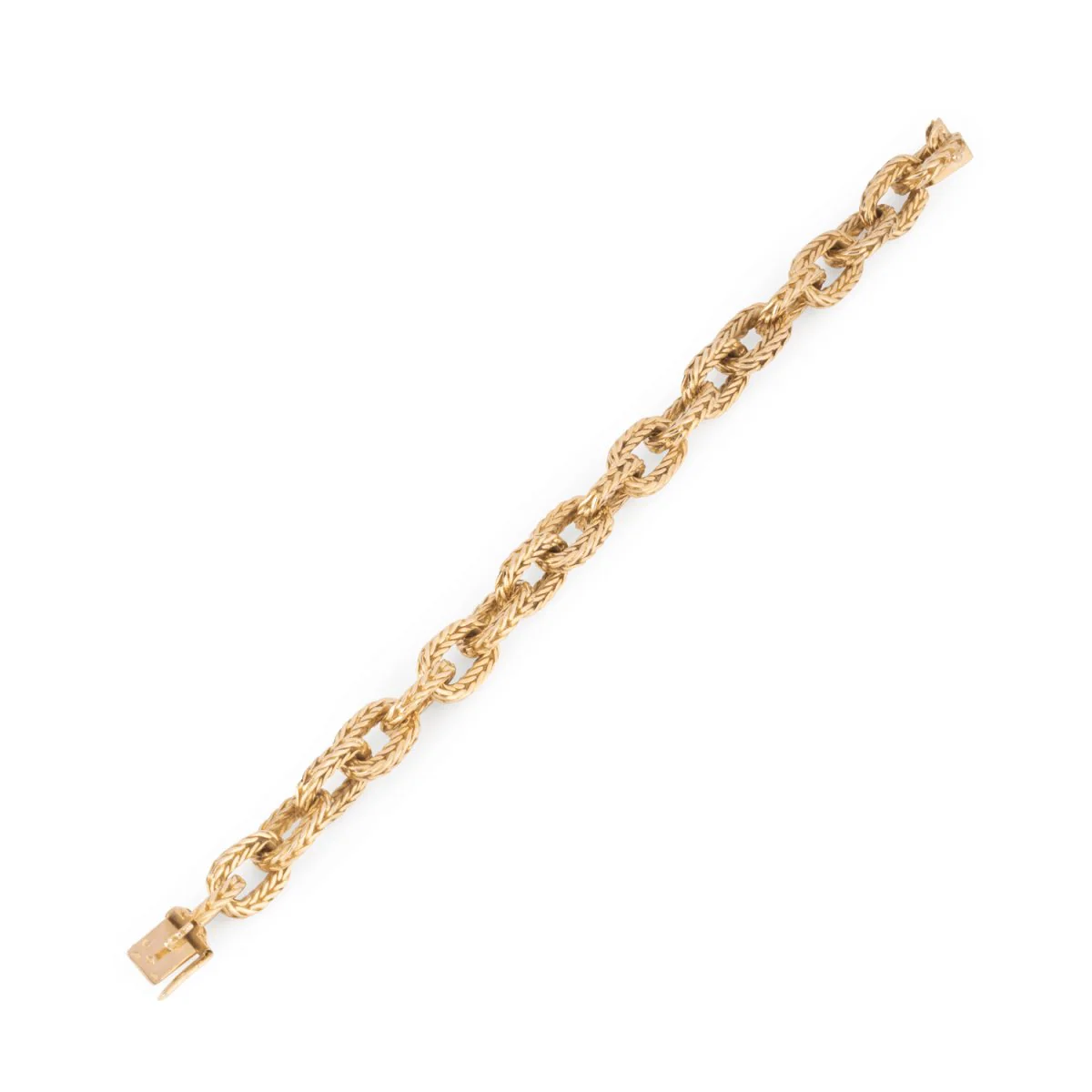 Bracelet en or jaune torsadé - Image 5
