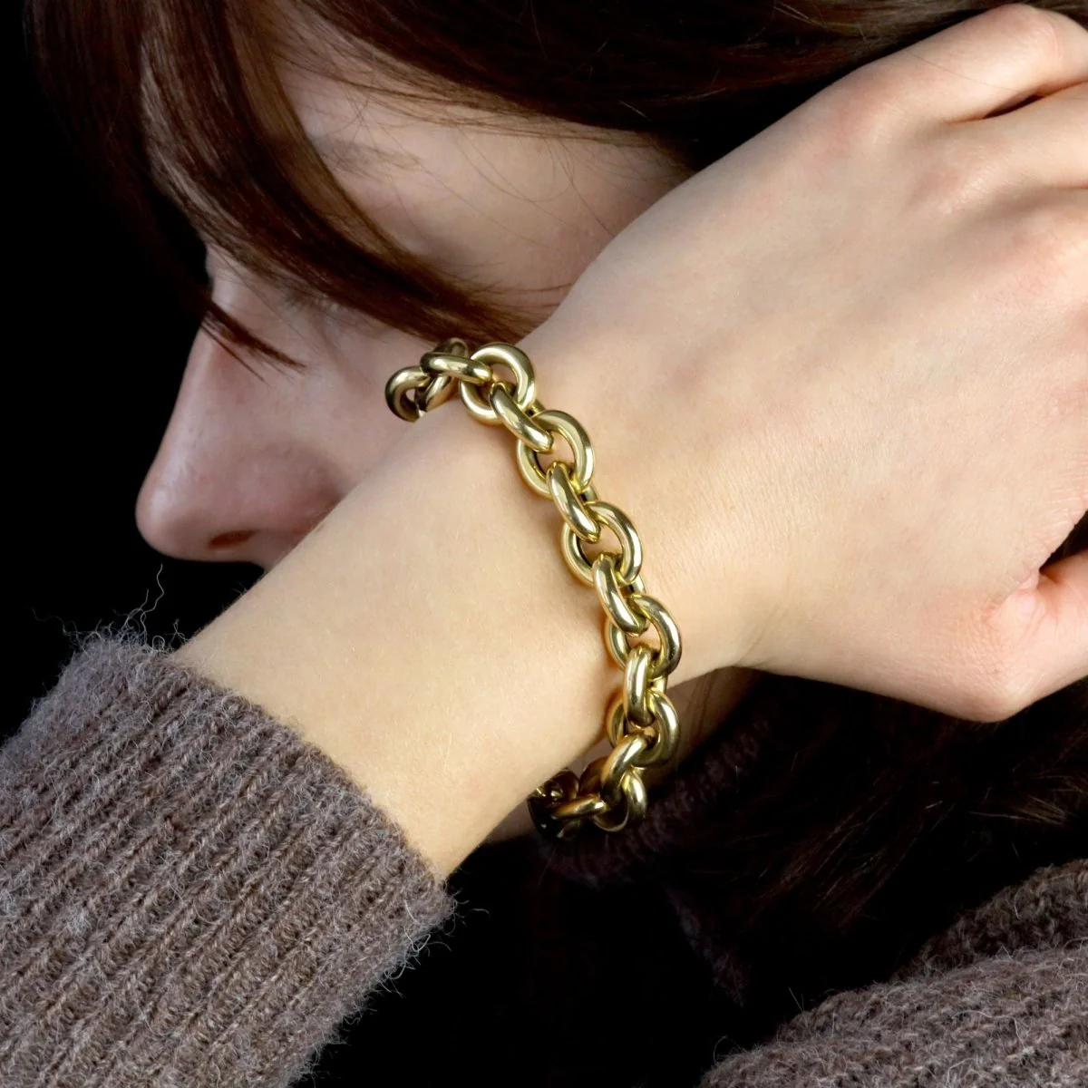 Bracelet Maille en or jaune - Image 2