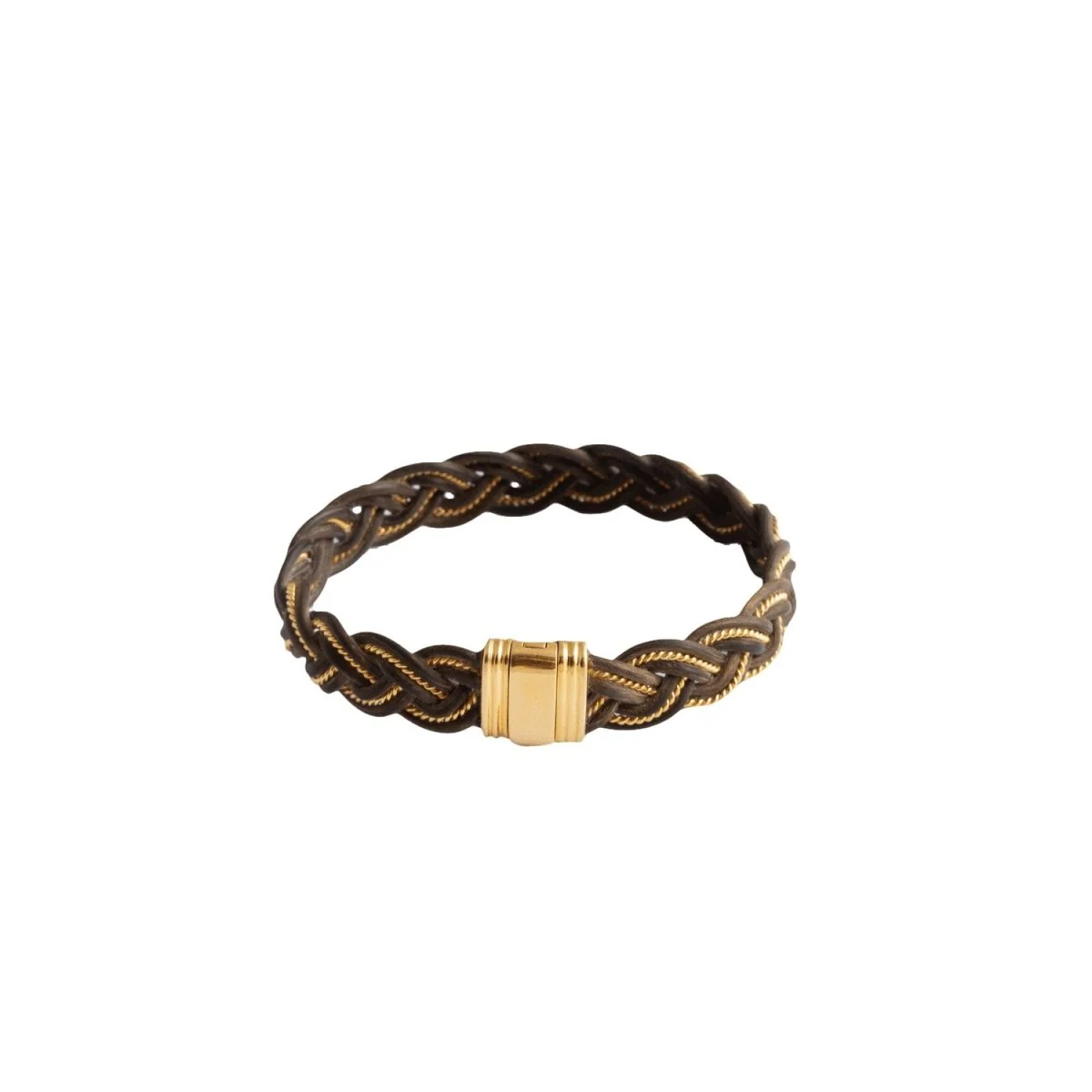 Bracelet en poils d'éléphants tressés - Image 3