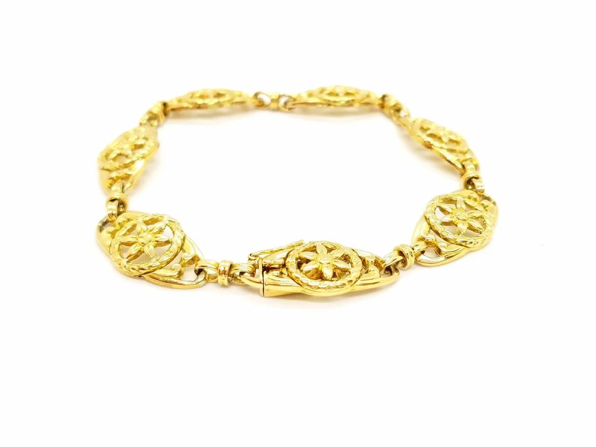 Bracelet Filigrane Or jaune - Image 3