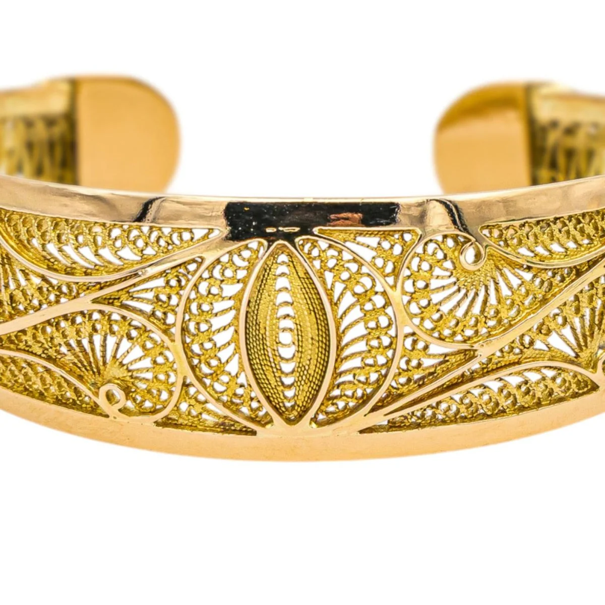Bracelet Jonc en or jaune - Image 3