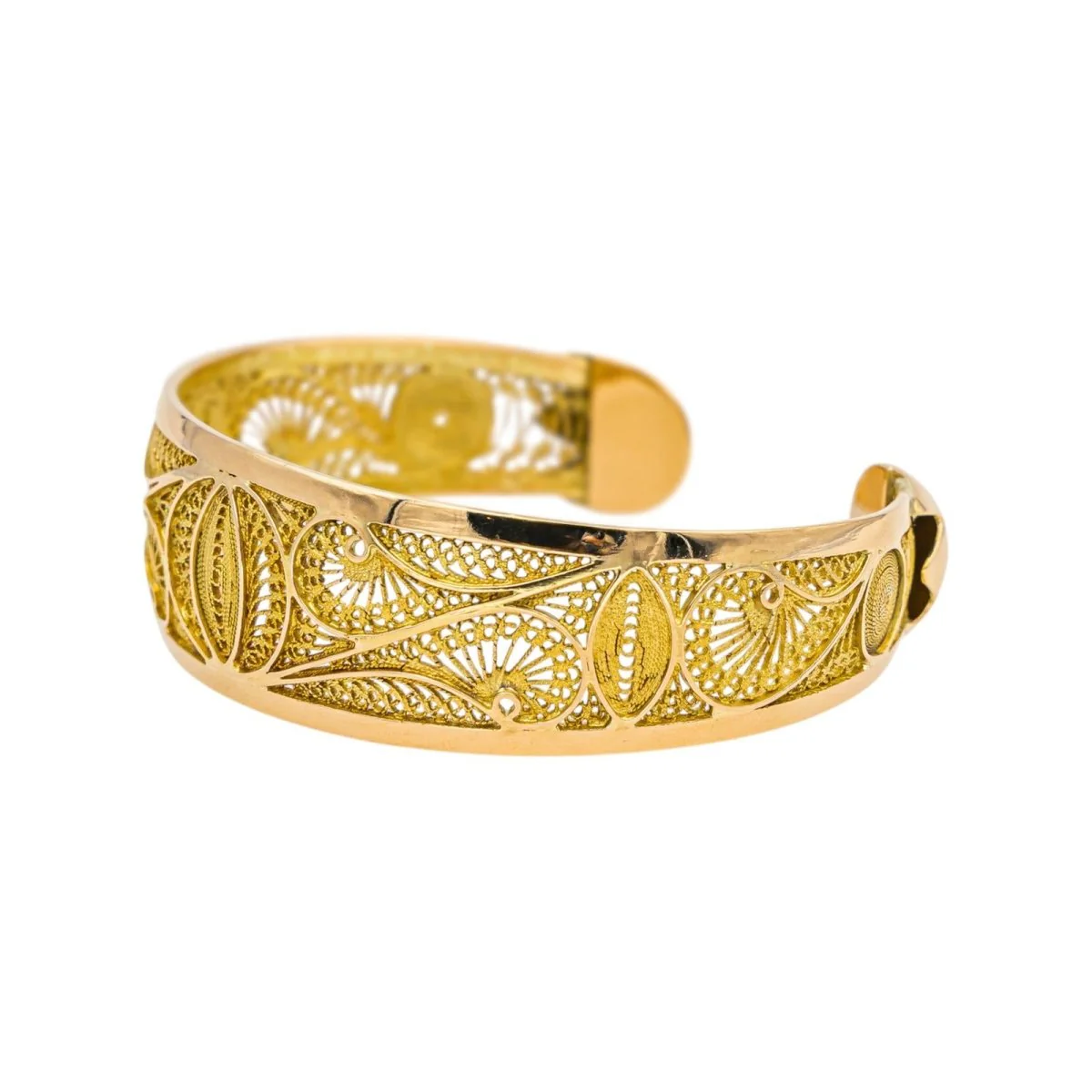 Bracelet Jonc en or jaune - Image 4
