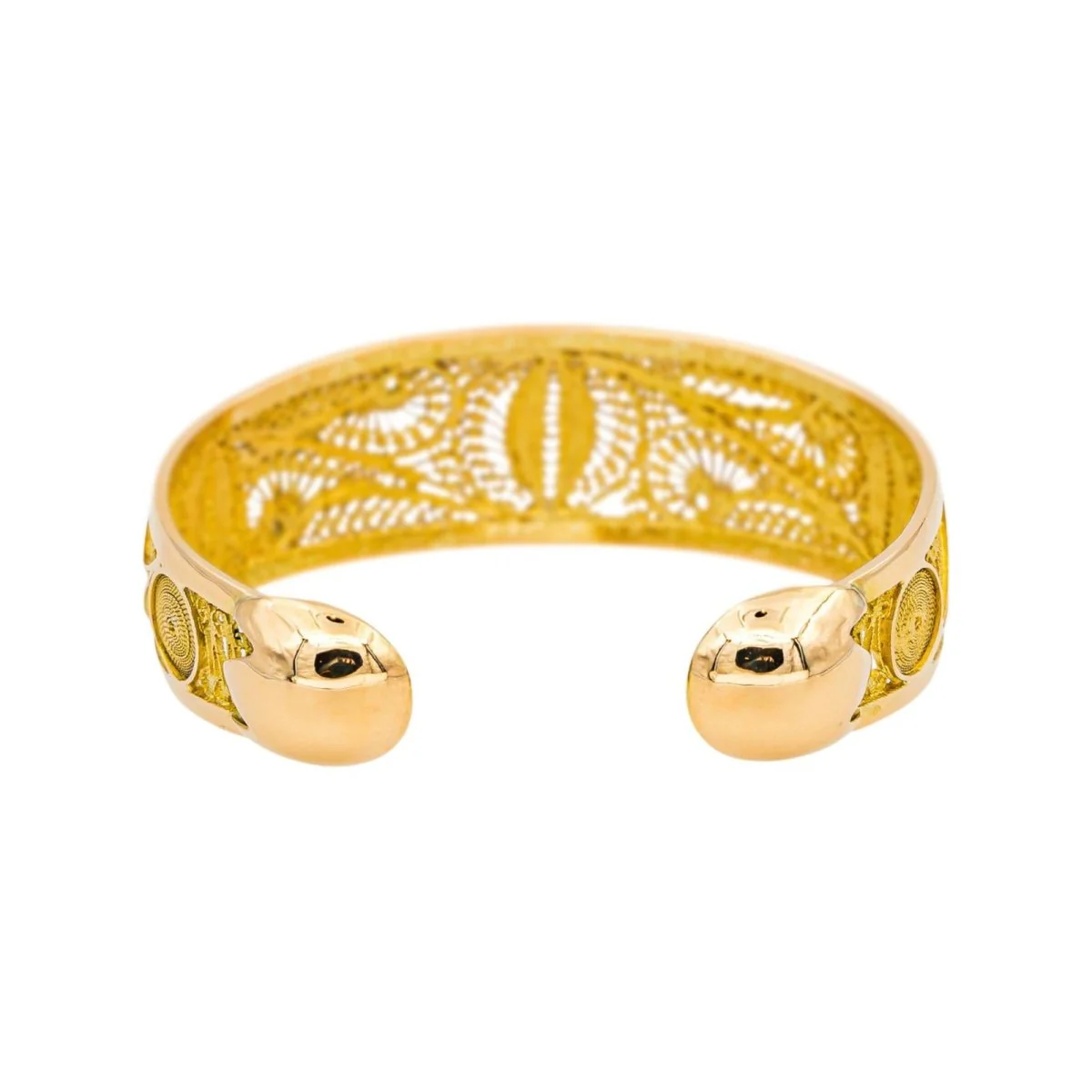Bracelet Jonc en or jaune - Image 5